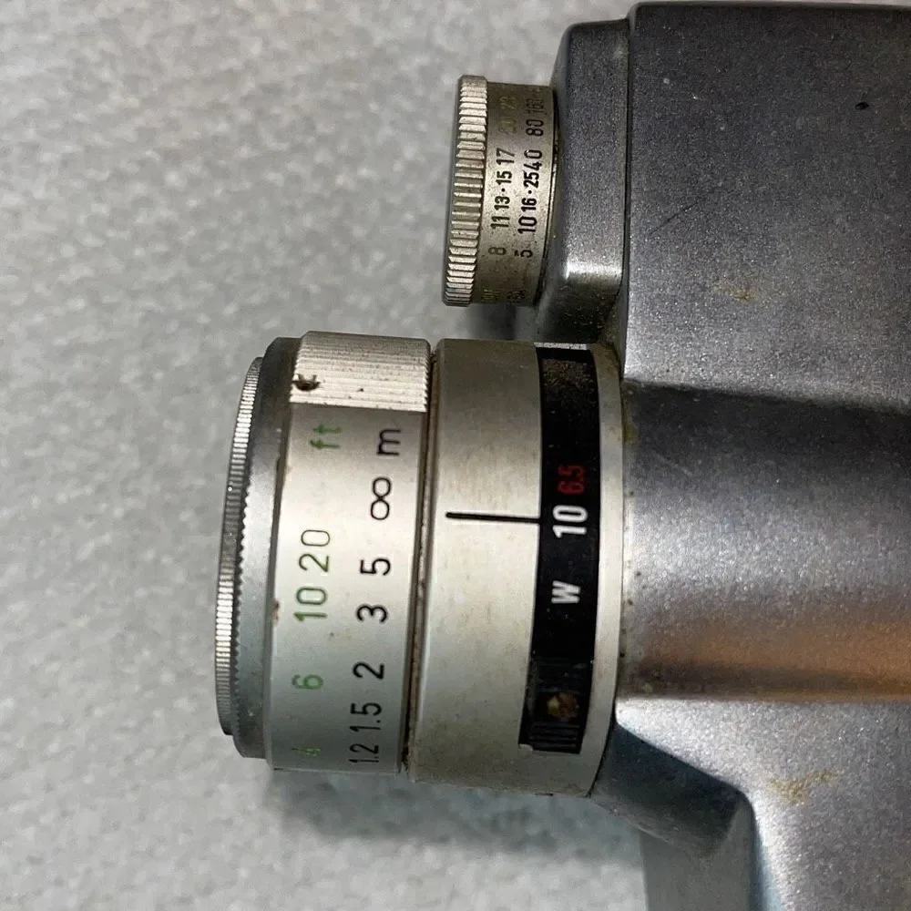 Vintage Canon 8mm Movie Moto Zoom 8 EER Camera 1960’s Untested